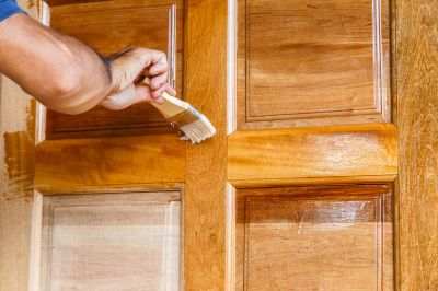 Protect Your Door from Sunlight and Water with Door Staining!