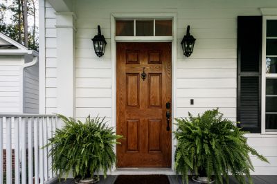 Customize the Color with Door Staining!