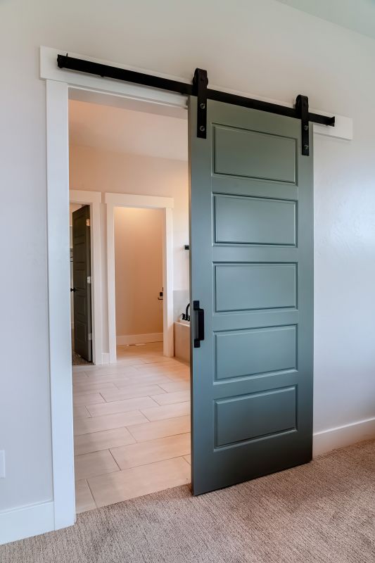 Modern Door Staining